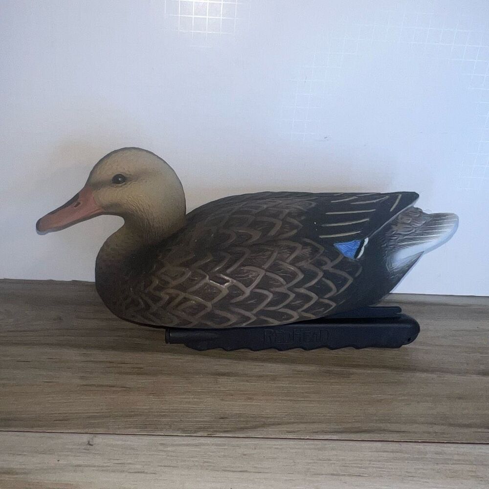 RedHead 2006 Mallard Duck Hen With Weight Decoy Hunting Bass Pro Shop Duck Head